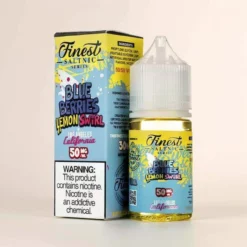 ザ・ファイネスト Eリキッド ソルトニックシリーズ ブルーベリーレモンスワール 30ml
