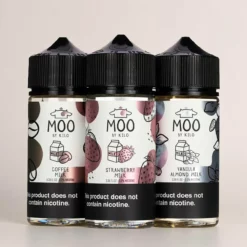 Moo E-Liquids ニコチンフリー Moo ベイプジュース 100ml