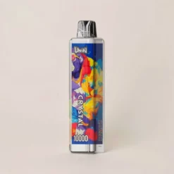 UWIN Crystal 10000パフ カスタムニコチン使い捨てVAPE RGBメッシュコイル