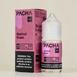 Pachamama Salts タバコフリー スターフルーツグレープ 30ml